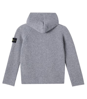 Compass zip-up sweater | Stone Island Junior