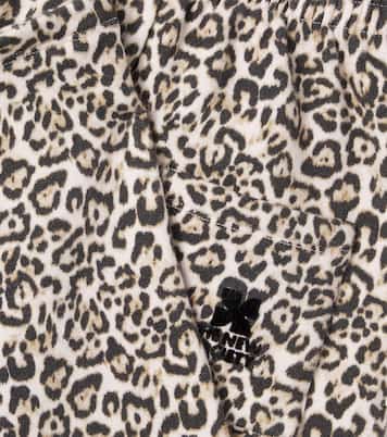 Leopard-print cotton sweatpants | The New Society