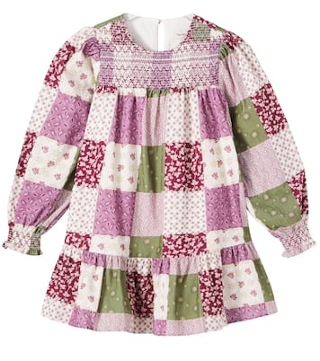 Melba patchwork cotton corduroy dress | The New Society