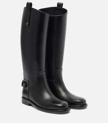 Cavalier leather knee-high boots | Burberry