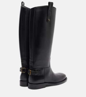 Cavalier leather knee-high boots | Burberry