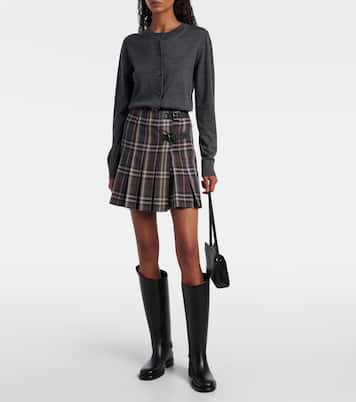 Cavalier leather knee-high boots | Burberry