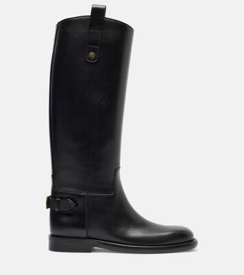 Cavalier leather knee-high boots | Burberry