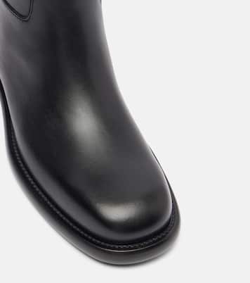 Cavalier leather knee-high boots | Burberry
