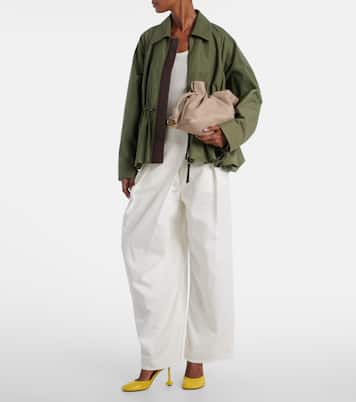 Flamenco M号皮革托特包 | Loewe