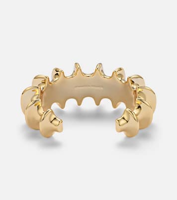 Murphy gold-plated cuff bracelet | Jennifer Fisher