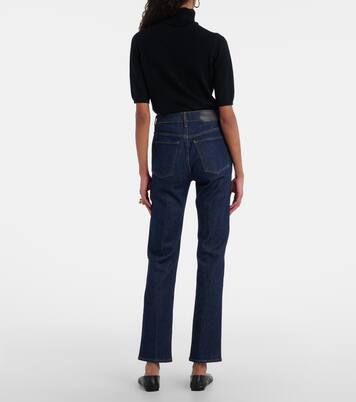Zurie high-rise straight jeans | Citizens of Humanity