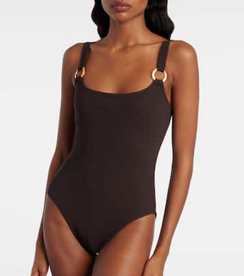 Luca ring-detail swimsuit | Karla Colletto