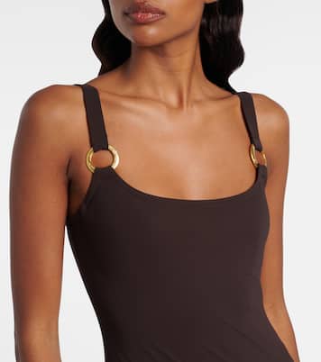 Luca ring-detail swimsuit | Karla Colletto