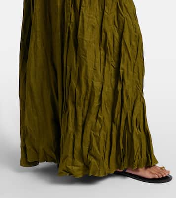 Falda larga en mezcla de lino | Johanna Ortiz