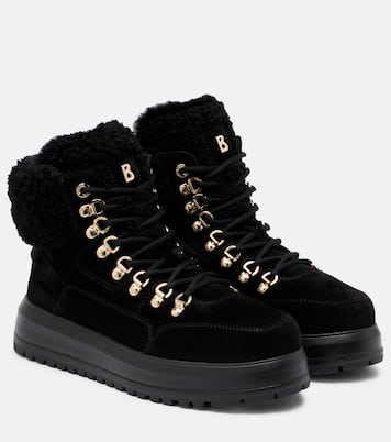 Schnürstiefel Antwerp 23B aus Veloursleder | Bogner