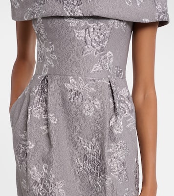 Vestido bustier de fiesta Ruth de brocado | Rebecca Vallance