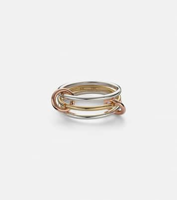 Ring Solarium aus 18kt Gelbgold (750/1000) und Sterlingsilber mit 18kt Roségold (750/1000) | Spinelli Kilcollin