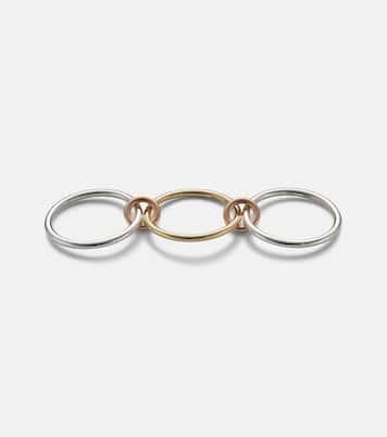 Ring Solarium aus 18kt Gelbgold (750/1000) und Sterlingsilber mit 18kt Roségold (750/1000) | Spinelli Kilcollin