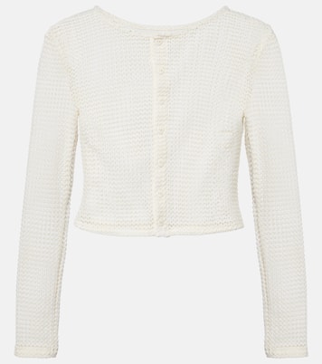 Cardigan aus Häkelstrick | Montce