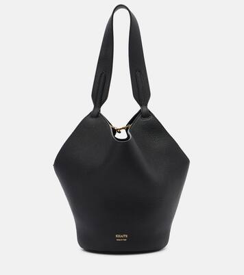 Lotus Mini leather tote bag | Khaite