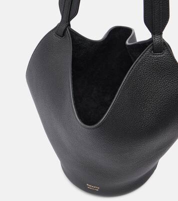 Lotus Mini leather tote bag | Khaite