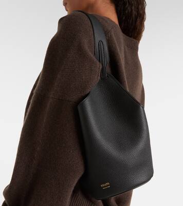 Lotus Mini leather tote bag | Khaite