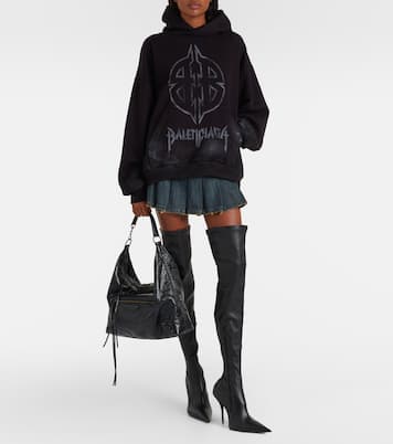 Bolso al hombro Le City Medium de piel | Balenciaga