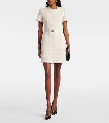 Robe Medusa '95 en tweed de coton mélangé | Versace