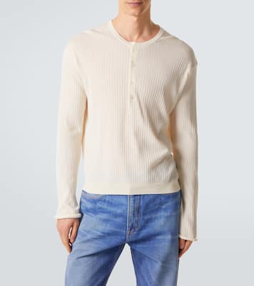 Henley-Top Fine aus Baumwolle | Our Legacy