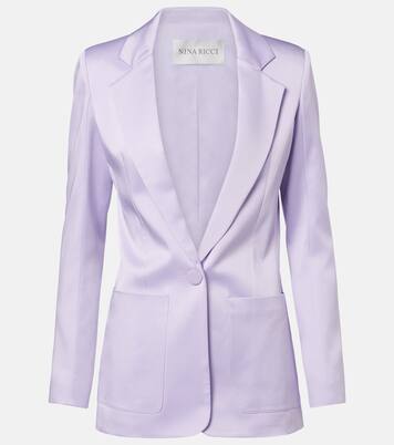 Crêpe satin blazer | Nina Ricci