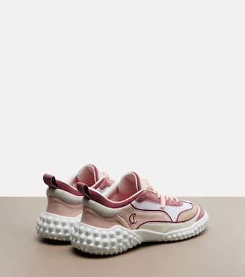 Baskets Mara en daim et résille | Christian Louboutin