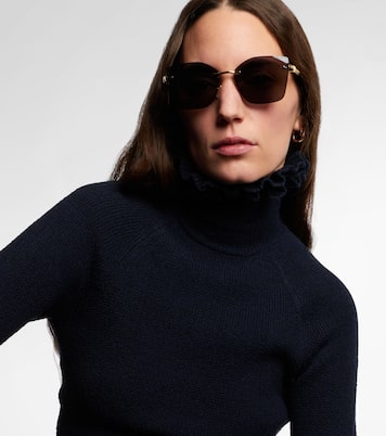 Tubogas cat-eye sunglasses  | Bvlgari