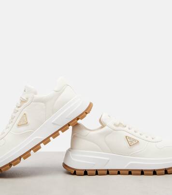 Prax 01 leather sneakers | Prada