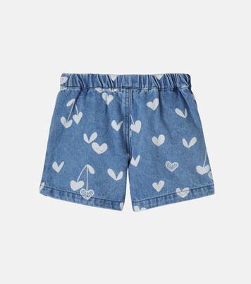 Short Borrisa en denim imprimé  | Liewood