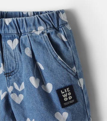 Short Borrisa en denim imprimé  | Liewood