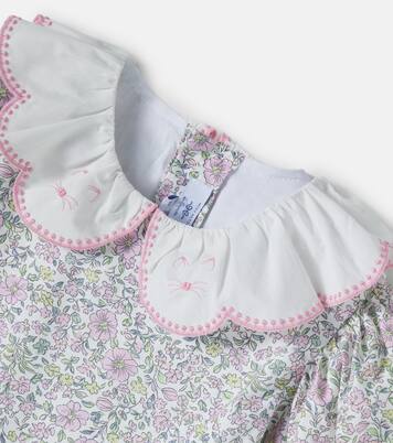 x Nicky Hilton – Abito Iris in cotone con stampa | La Coqueta