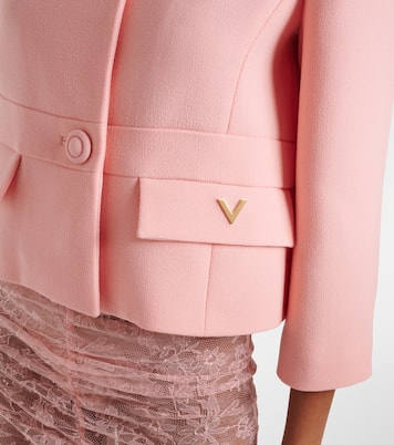 VGold virgin wool jacket | Valentino