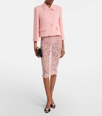 VGold virgin wool jacket | Valentino