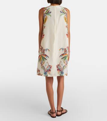 Vestido corto de seda estampado | Etro