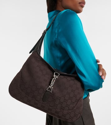 Gucci Jackie 1961 Medium canvas shoulder bag | Gucci