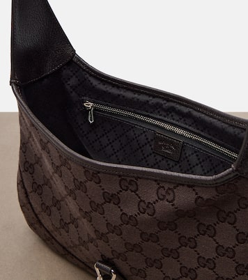Gucci Jackie 1961 Medium canvas shoulder bag | Gucci