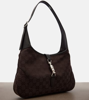 Gucci Jackie 1961 Medium canvas shoulder bag | Gucci