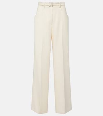 Norman silk and wool wide-leg pants | Gabriela Hearst