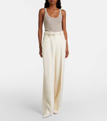 Norman silk and wool wide-leg pants | Gabriela Hearst