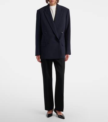 Paden double-breasted virgin wool blazer  | The Row