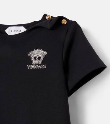 La Medusa embroidered dress | Versace Kids