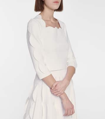 Cropped-Top aus Strick | Alaïa