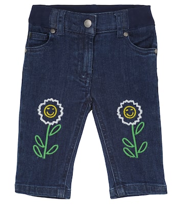 Baby embroidered jeans | Stella McCartney Kids