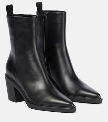 Dylan leather ankle boots | Gianvito Rossi
