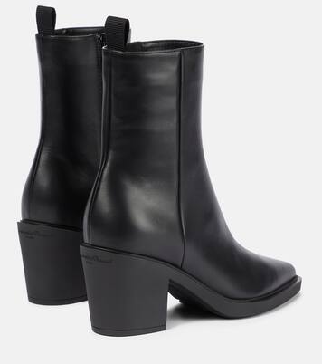 Dylan leather ankle boots | Gianvito Rossi