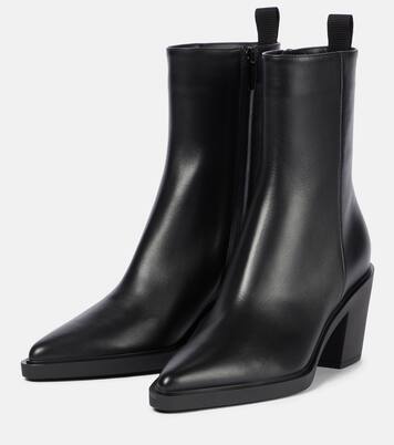Dylan leather ankle boots | Gianvito Rossi