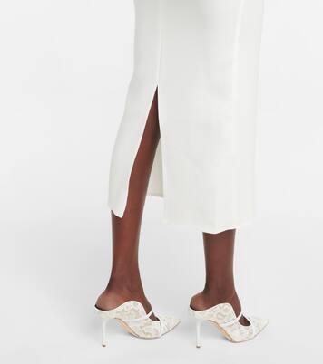 Robe de mariée midi à encolure bardot | Alex Perry