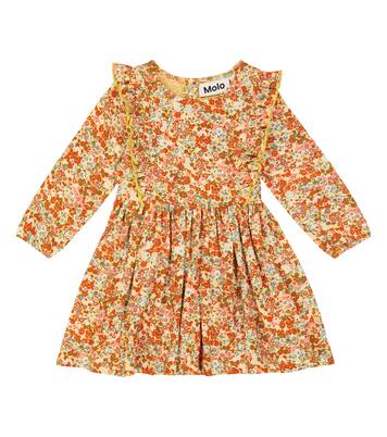 Baby floral cotton-blend dress | Molo