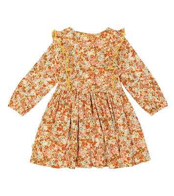 Baby floral cotton-blend dress | Molo